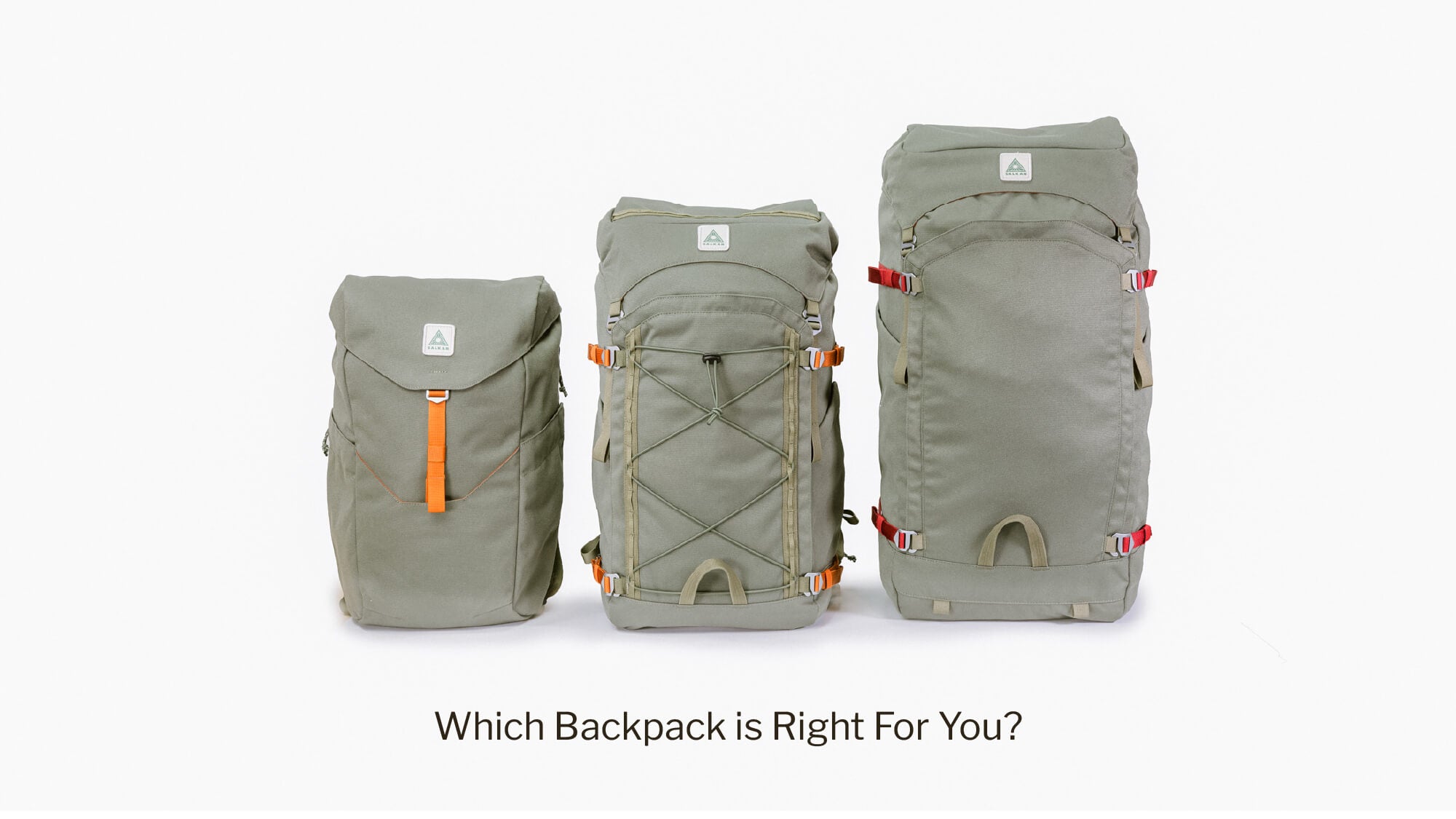 Load video: Comparison of backpacks